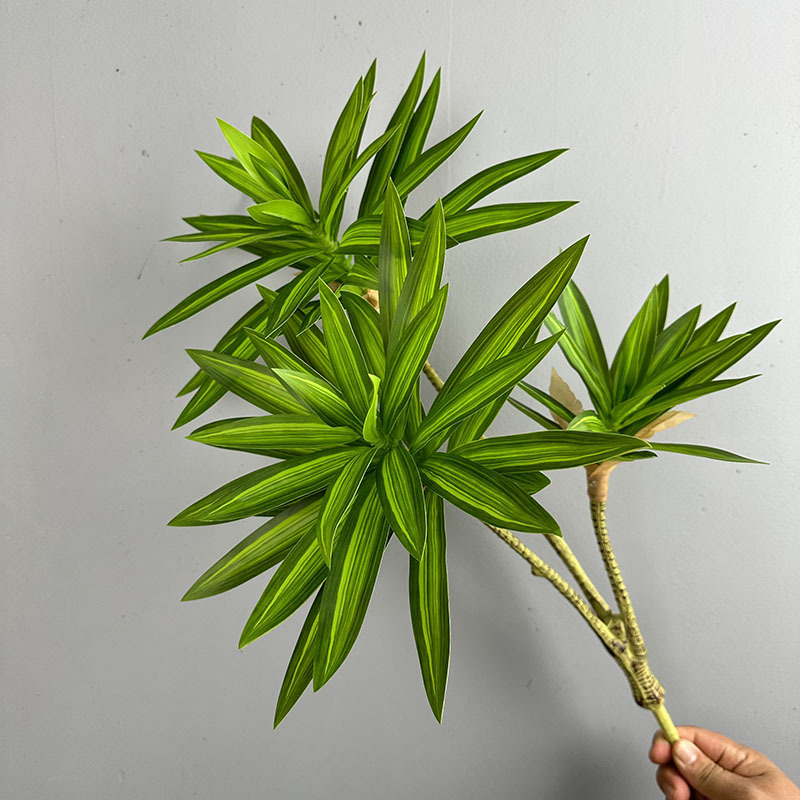 Snake Plant - Simulated Green Plants 3 Heads Lily