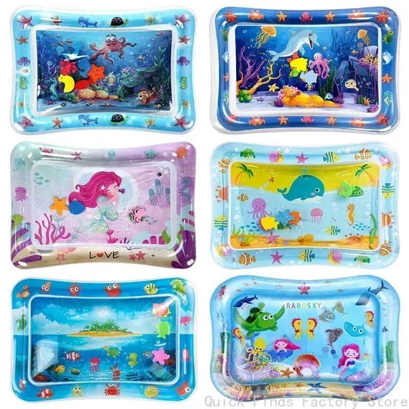 Baby Water Play Mat Inflatable - Repotting Mat ulasan dan harga