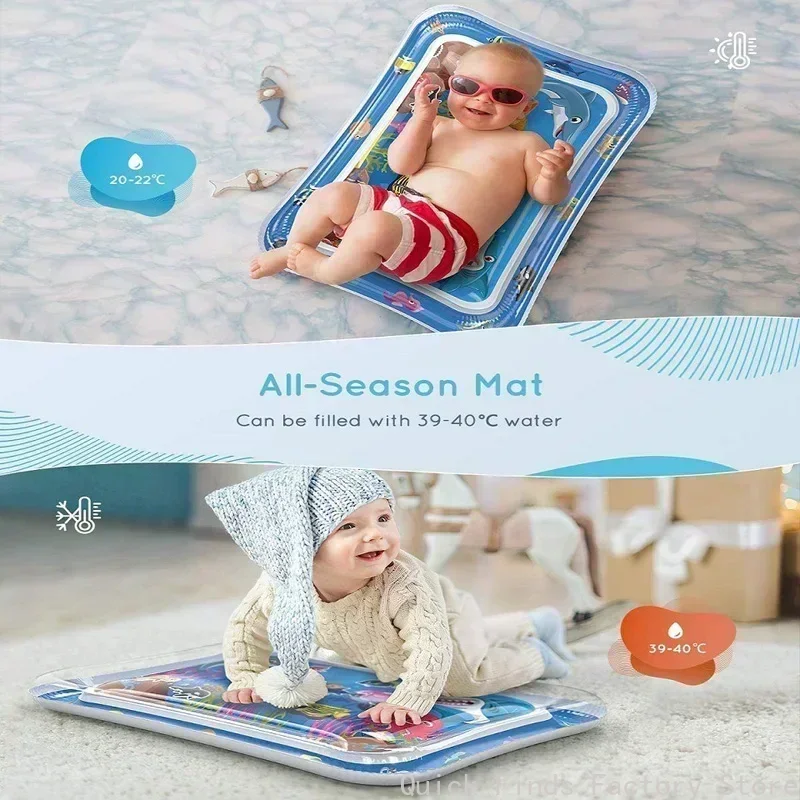 Baby Water Play Mat Inflatable - Repotting Mat ulasan dan harga