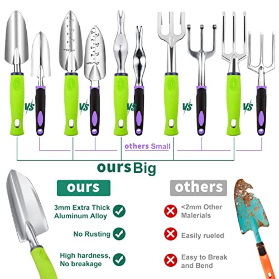 84 PCS Garden Tools Set, 10pcs - Succulent Set ulasan dan harga