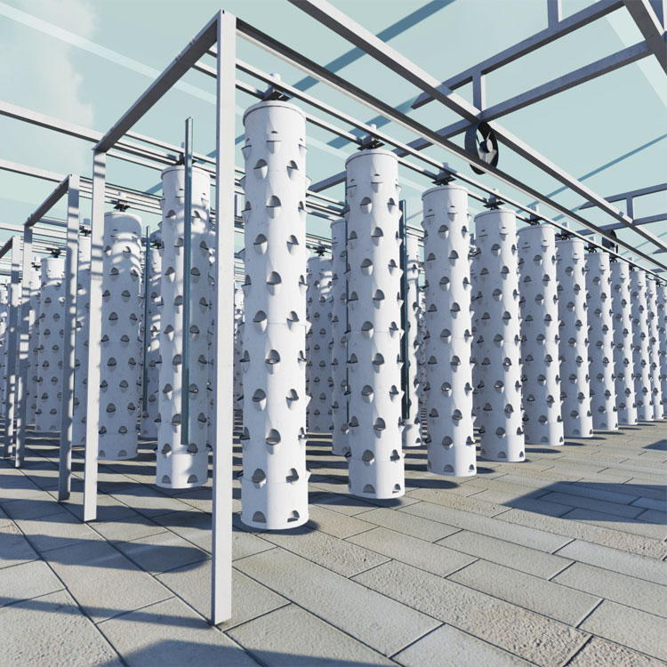 Smart Hanging Column Hydroponi - Indoor Plants ulasan dan harga