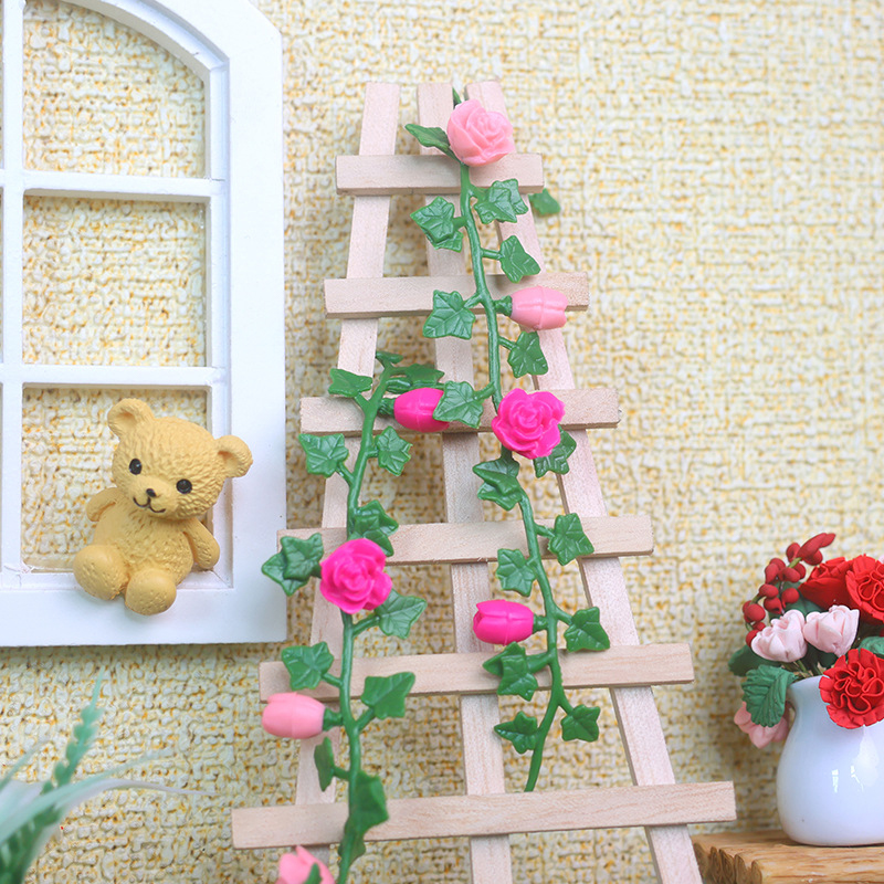 New 1:12 Dollhouse Miniature F - Plant Support Stake ulasan dan harga