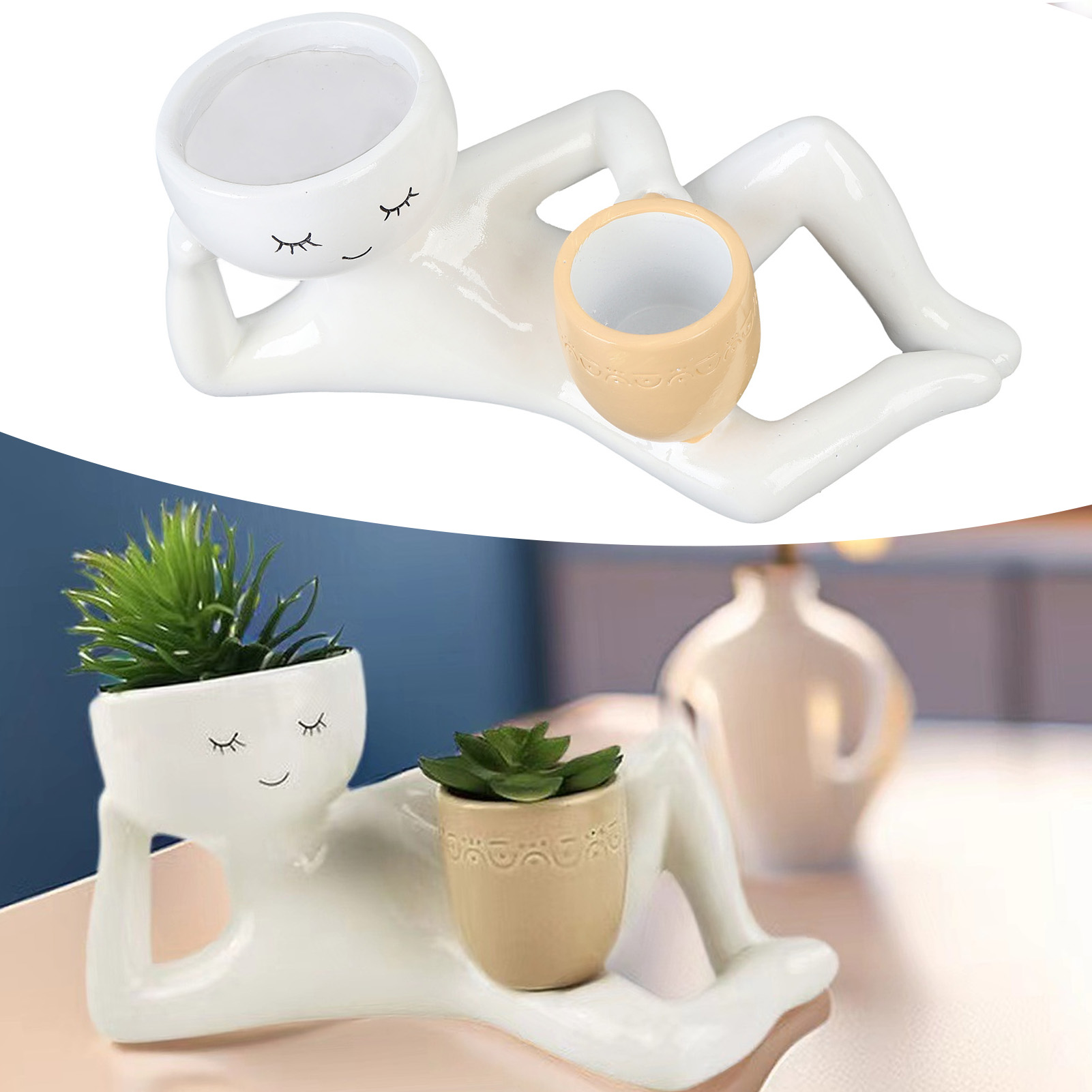 Succulent Pot Creative Breatha - Pothos ulasan dan harga