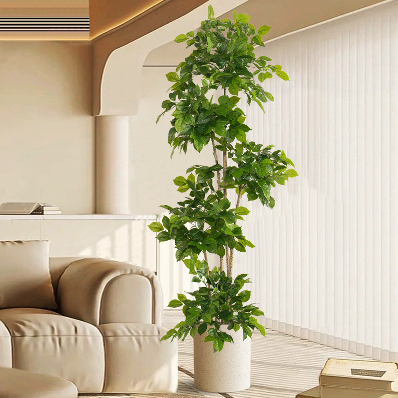 2-78in Large Fake Plants Artif - Fiddle Leaf Fig ulasan dan harga