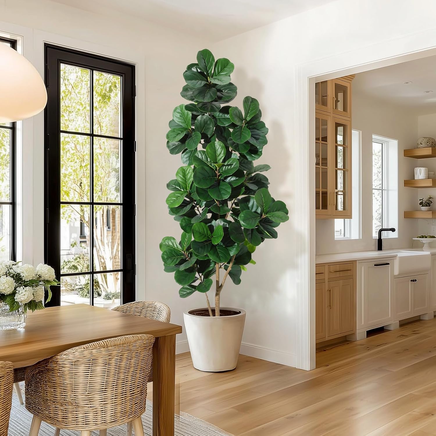 4-7 FT Fiddle Leaf Fig Tree Ar - Fiddle Leaf Fig ulasan dan harga