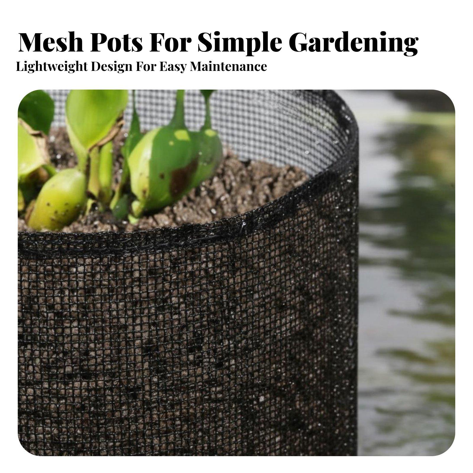 4 Piece Water Lily Planting Po - Plant Pot ulasan dan harga