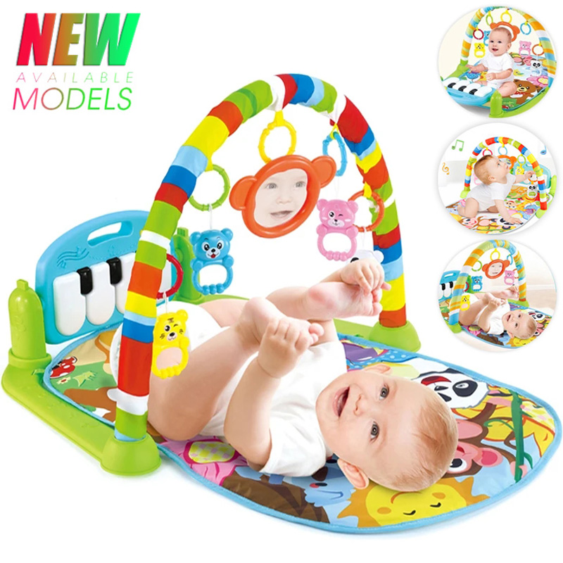 Baby Music Activity Gym Rug Pl - Repotting Mat ulasan dan harga