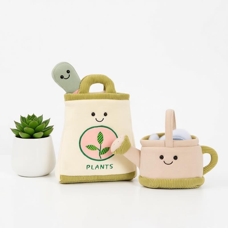 Cut Gardening Plush Toy Plant  - The Plant Parent ulasan dan harga