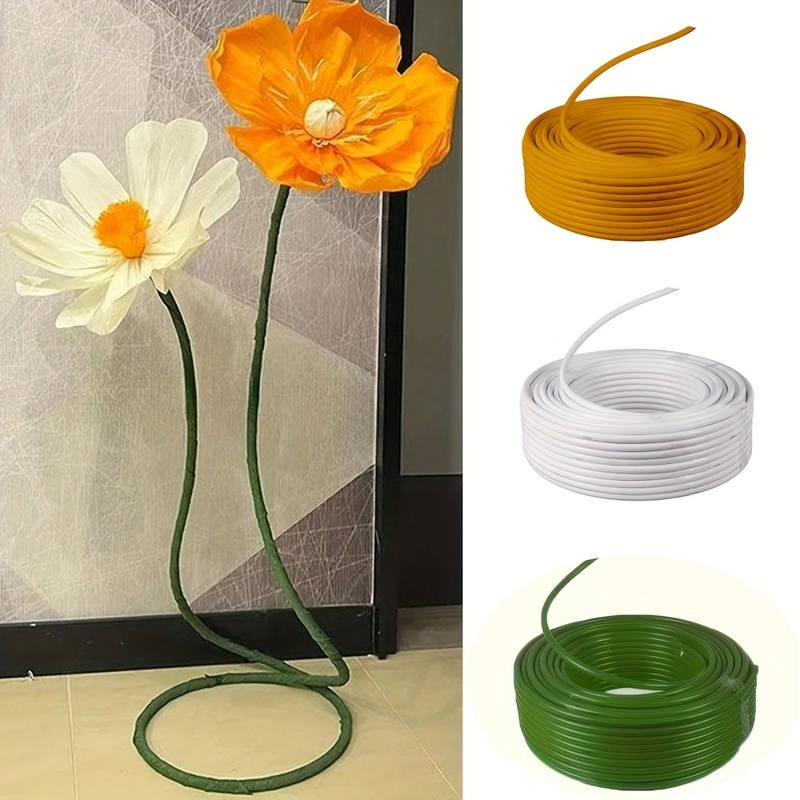 5M Cuttable Flexible Floral St - Plant Support Stake ulasan dan harga