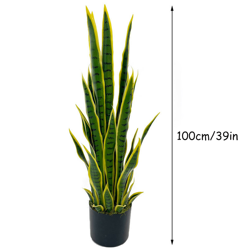 40-100cm Artificial Sansevieri - Snake Plant ulasan dan harga