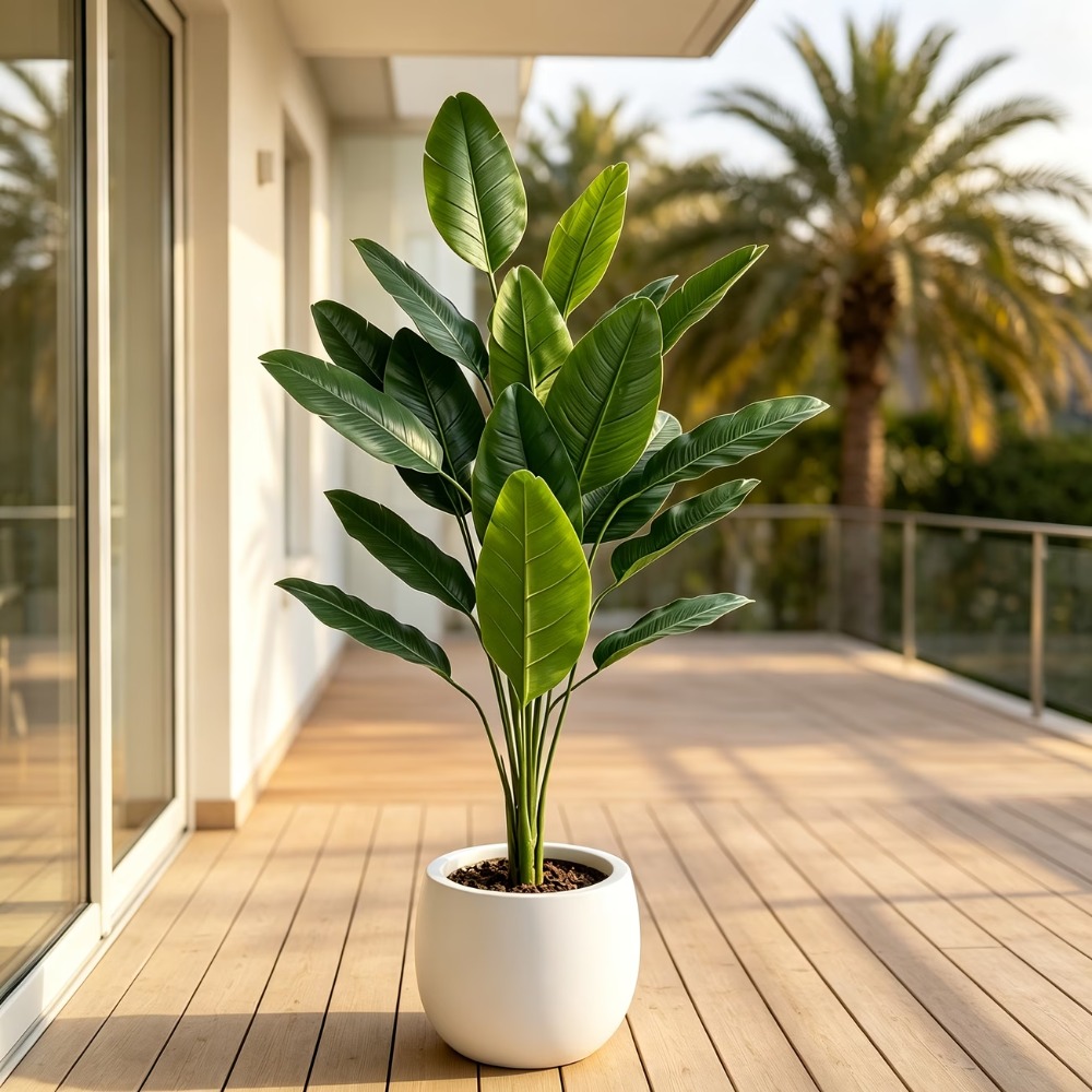1PC 105cm Giant Artificial Ban - Fiddle Leaf Fig ulasan dan harga