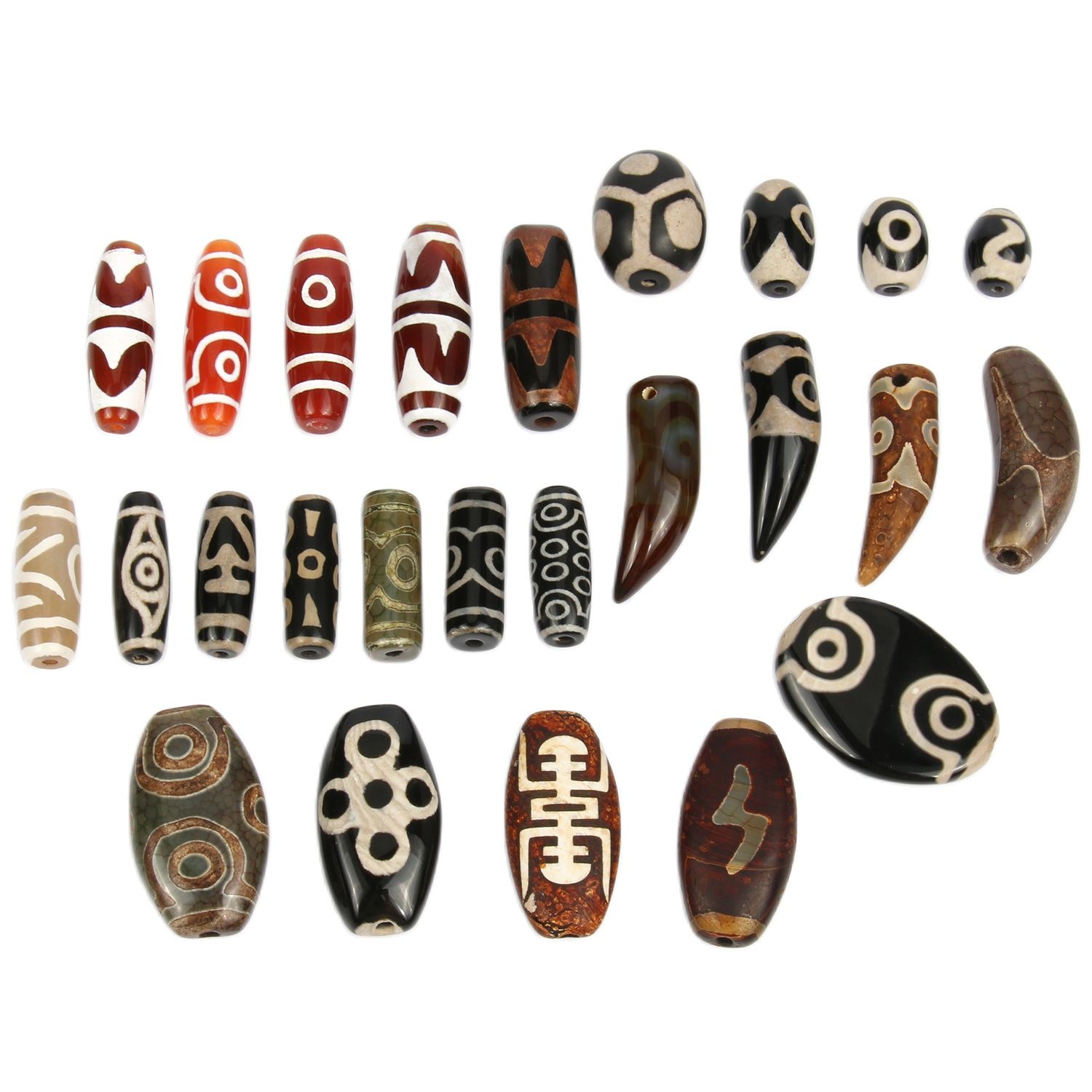 1/2pcs Prayer Mala Tibetan Mys - Snake Plant Ceramic ulasan dan harga