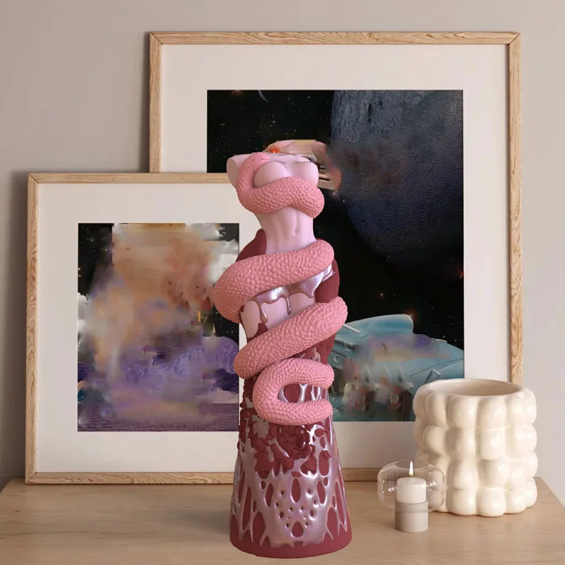 DIY Female Body Snake Silicone - Snake Plant ulasan dan harga