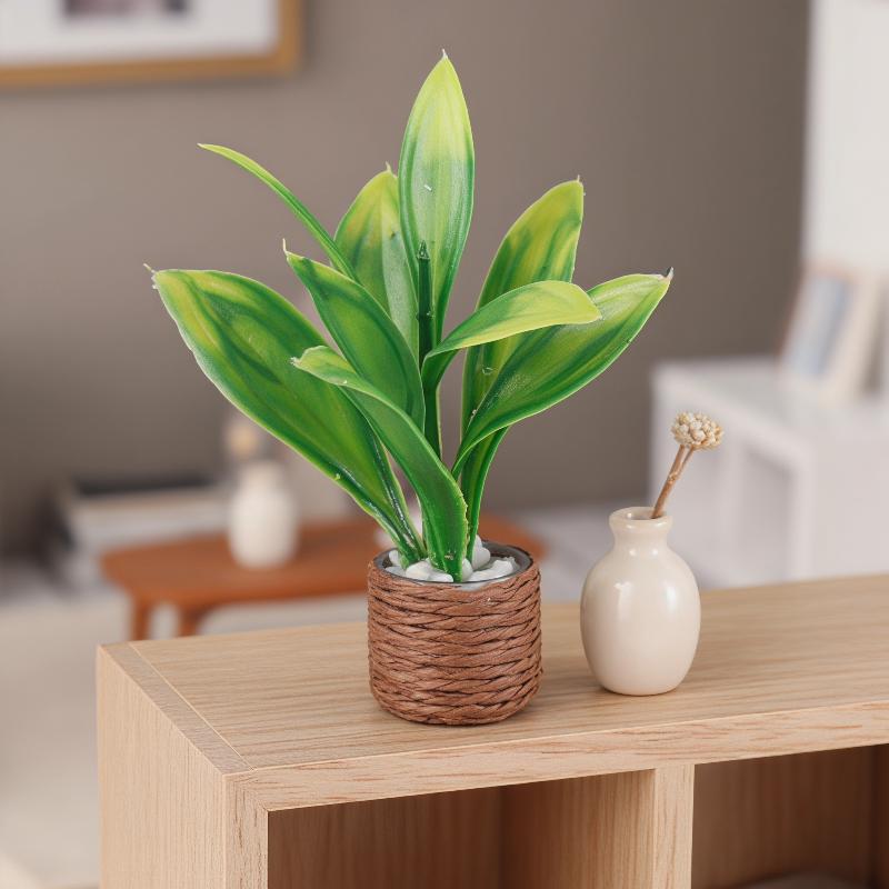 1Pcs Mini Artificial Potted Pl - Plant Pot ulasan dan harga
