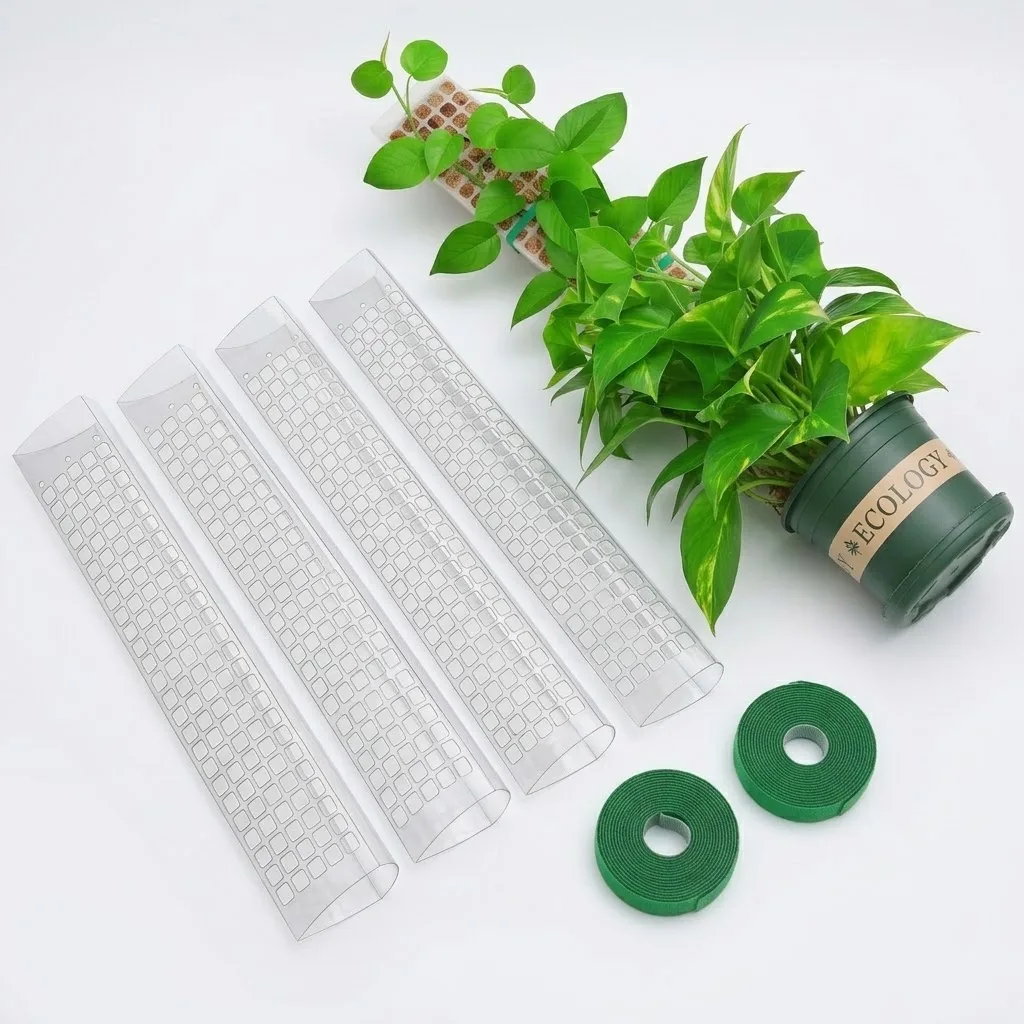 Plastic Moss Pole Plant Stand  - Plant Support Stake ulasan dan harga