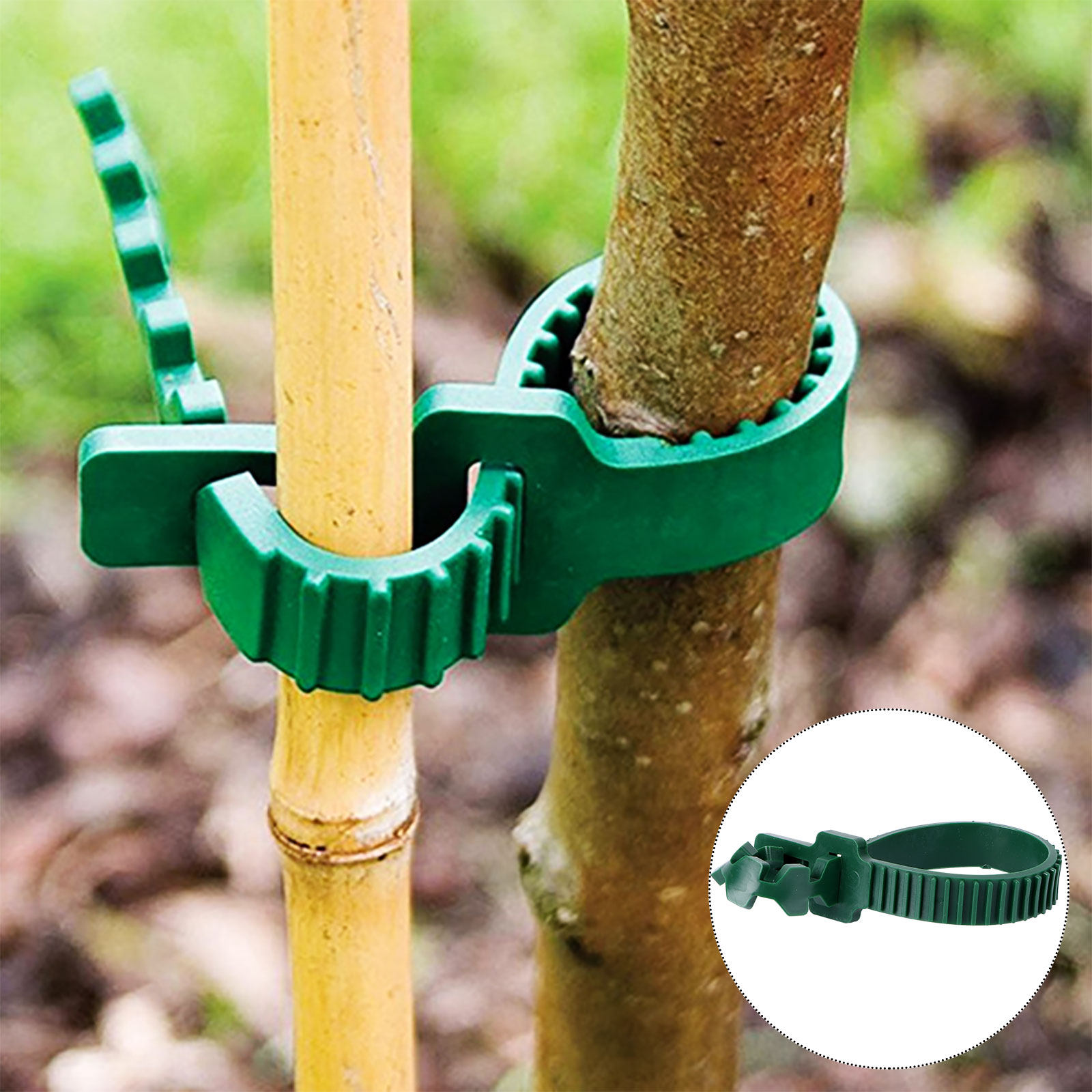 20Pcs Vine Fixing Buckle Garde - Plant Support Stake ulasan dan harga
