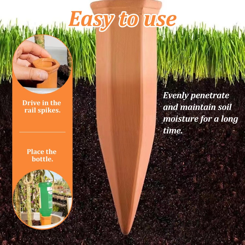 Terracotta Automatic Watering  - Plant Support Stake ulasan dan harga