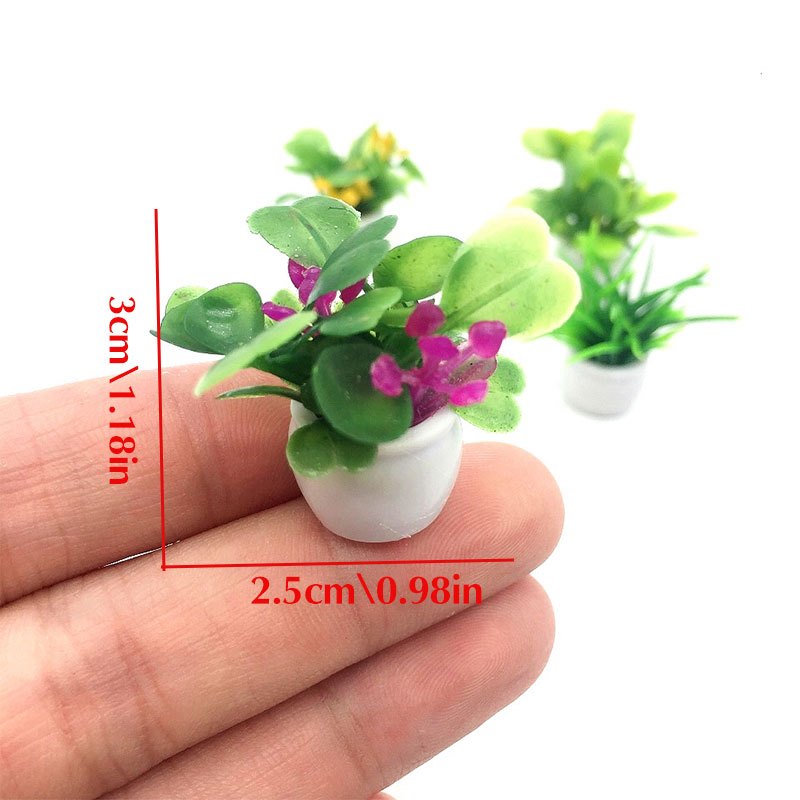 Dollhouse Plant, Miniature Bon - Terracotta Pot ulasan dan harga