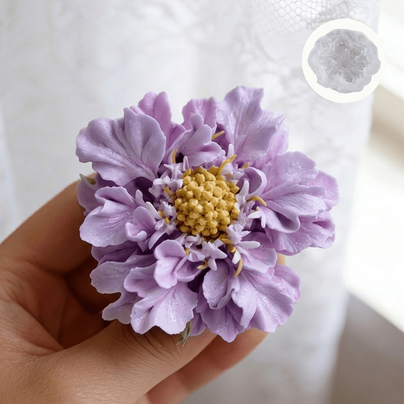 1 Dreamy Blue Potted Flower Si - Terracotta Pot ulasan dan harga