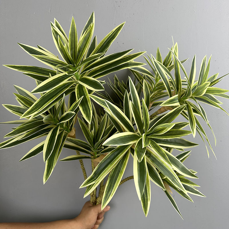 Simulated Green Plants 3 Heads - Snake Plant ulasan dan harga
