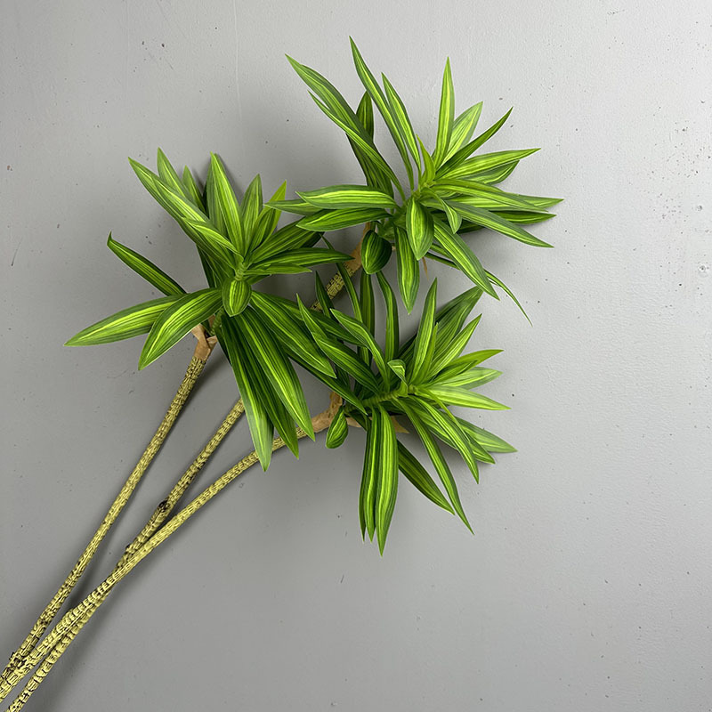 Simulated Green Plants 3 Heads - Snake Plant ulasan dan harga