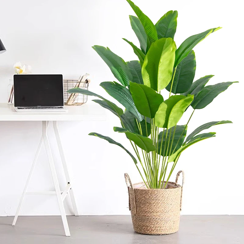 1pc Artificial Plants Large Tr - Snake Plant ulasan dan harga
