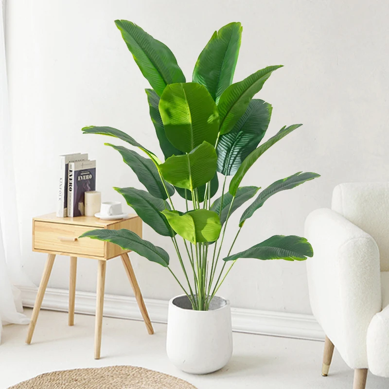 1pc Artificial Plants Large Tr - Snake Plant ulasan dan harga